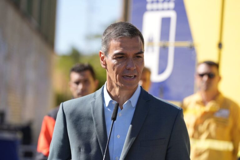 Pedro Sánchez anuncia en Cuenca que el Plan de Formación ante emergencias llegará a 25.000 centros