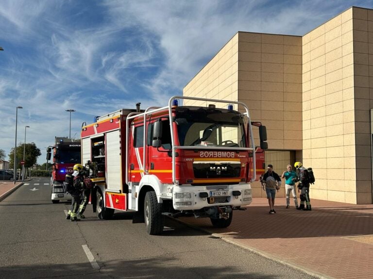 Éxito en un simulacro de incendio en la segunda planta del Hospital de Tomelloso