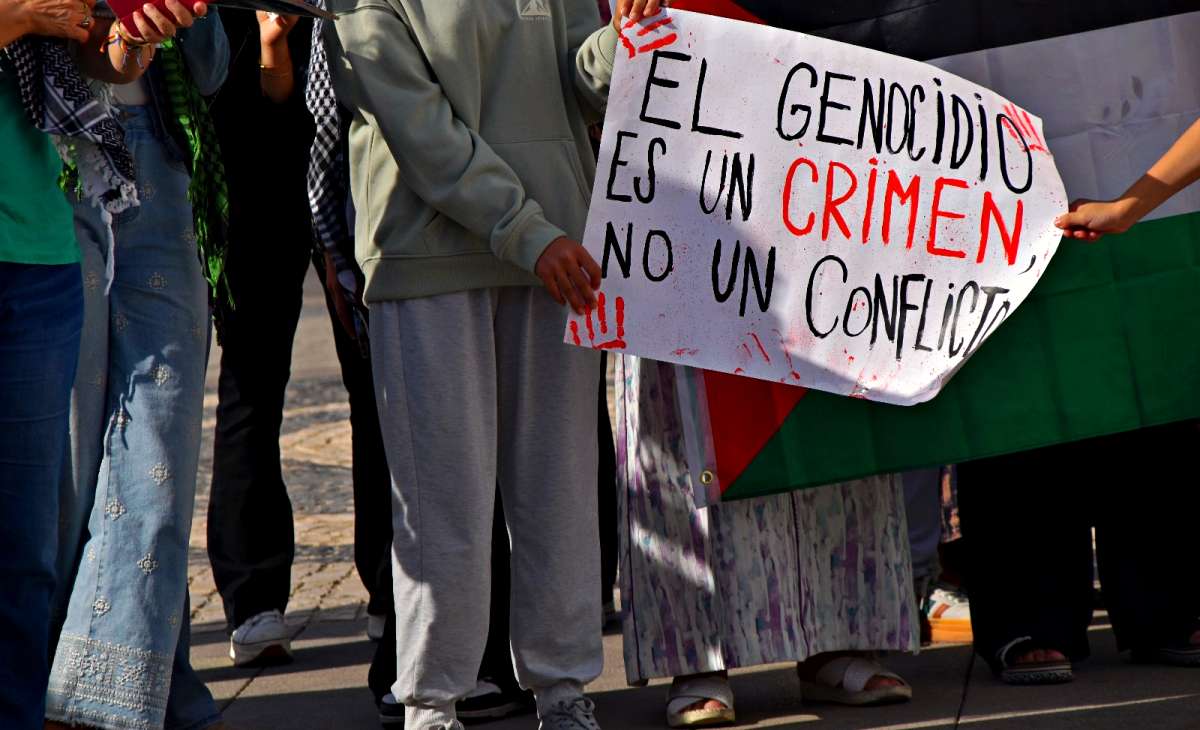 Tomelloso alza la voz por Palestina en una concentración que denuncia el “genocidio en Gaza”