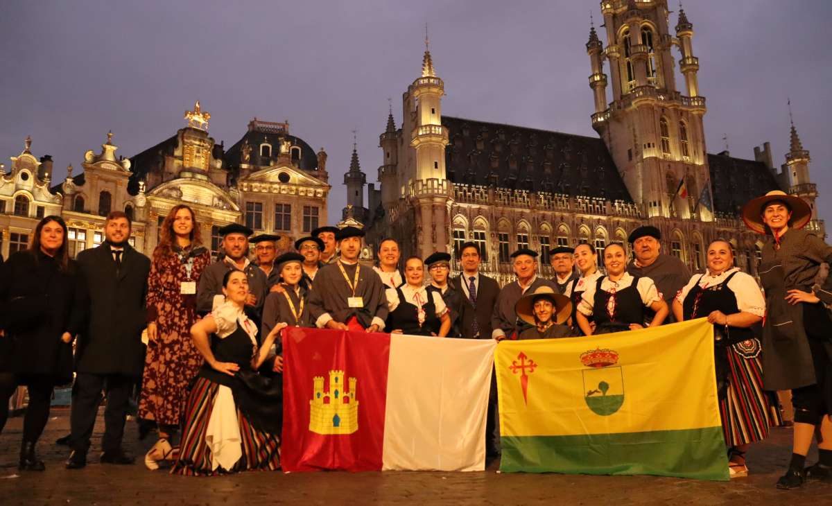 El folclore de Tomelloso llega a Bruselas de la mano del grupo ‘Virgen de las Viñas’