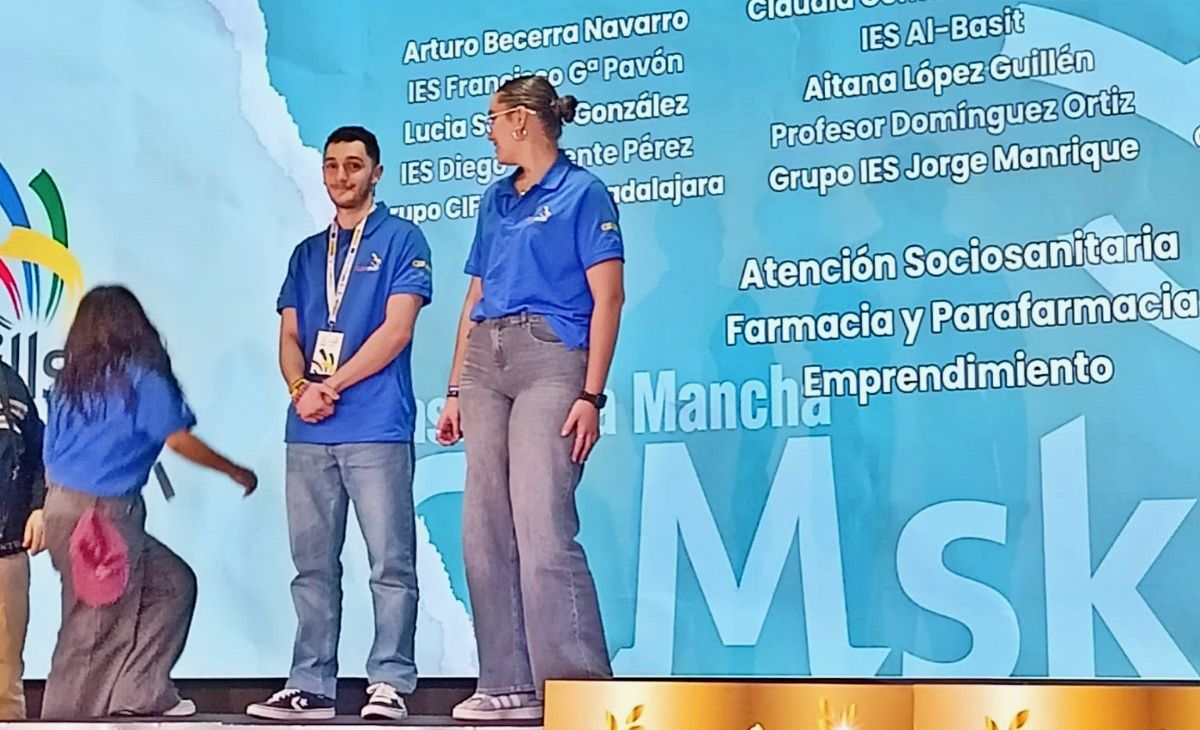 Cuatro medallas para el IES Francisco García Pavón en el CLM Skills 2025