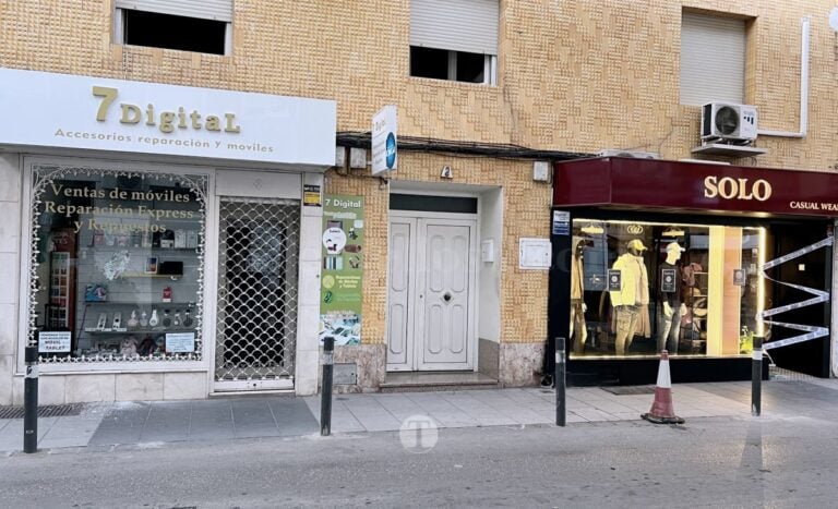 Intento de robo en la calle Belén de Tomelloso con dos comercios afectados
