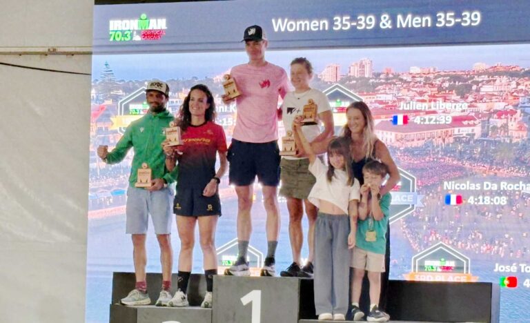 Laura Gallego logra un segundo puesto en su debut en el IRONMAN 70.3 de Cascais