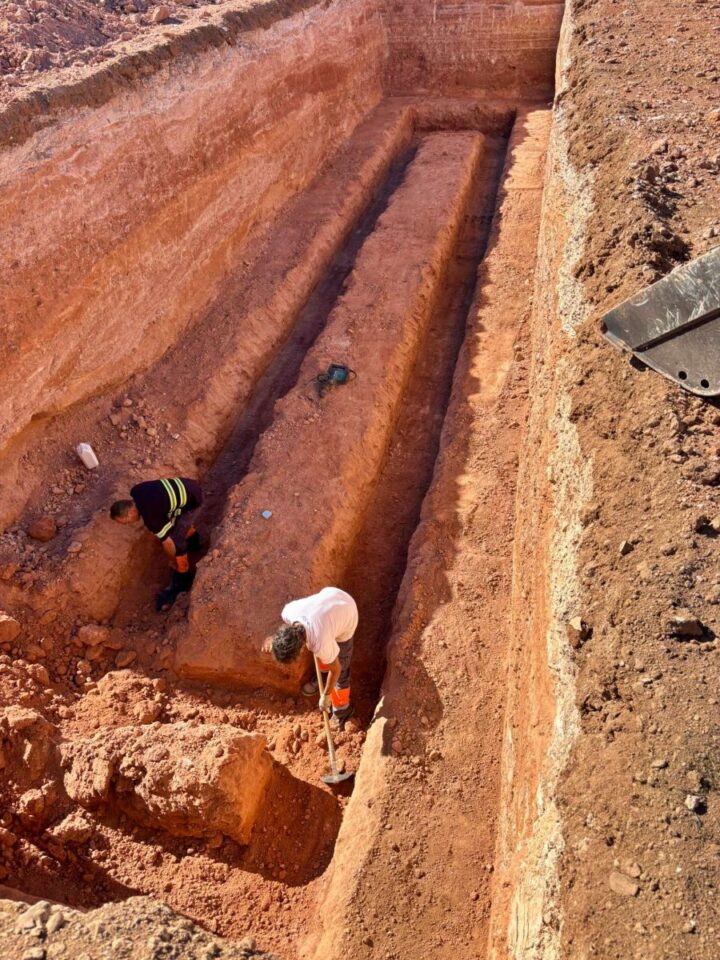 Avanzan las obras del Campo de Tiro “Jesús Serrano” en Tomelloso