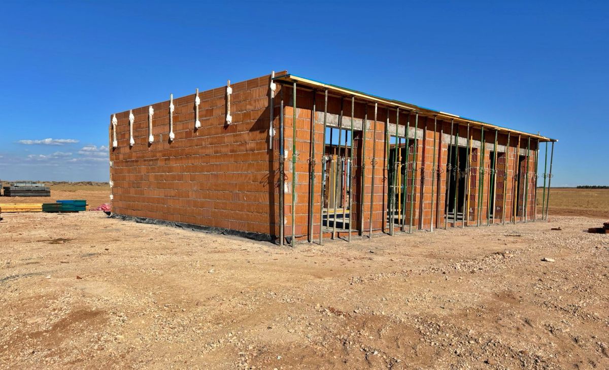 Avanzan las obras del Campo de Tiro “Jesús Serrano” en Tomelloso