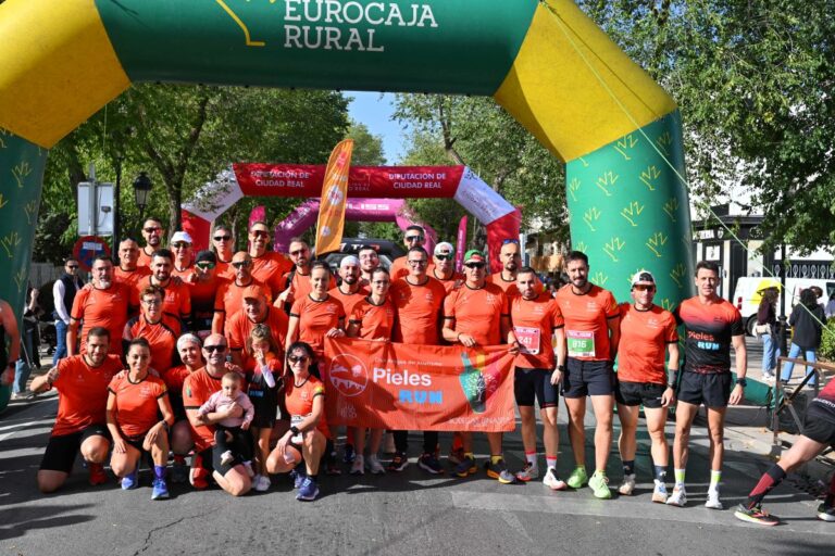 Los Pieles Run se vuelcan con la 10K Ciudad de Tomelloso: una gran familia corriendo en casa