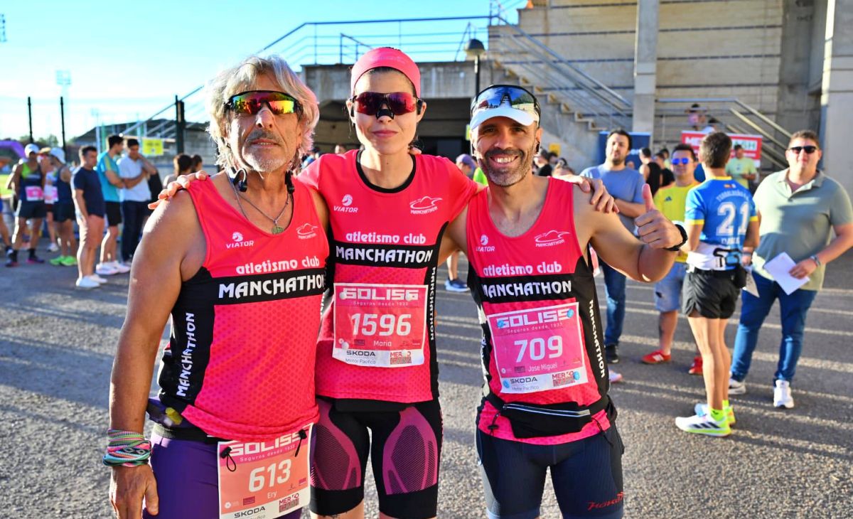 Éxito veraniego para el Club Manchathon culminado con una gran actuación en la Media Maratón Internacional de Albacete