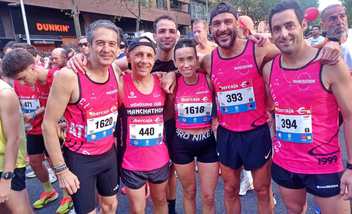 Éxito veraniego para el Club Manchathon culminado con una gran actuación en la Media Maratón Internacional de Albacete