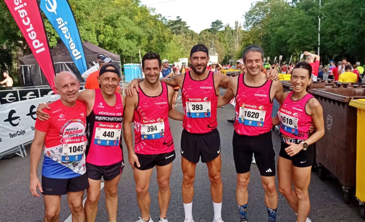 Éxito veraniego para el Club Manchathon culminado con una gran actuación en la Media Maratón Internacional de Albacete