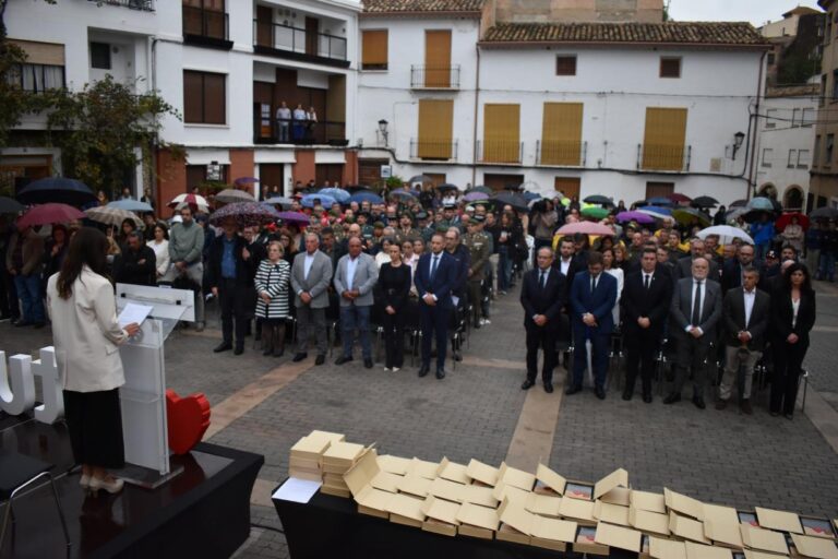 Letur rinde homenaje a las víctimas de la DANA un año después de la tragedia