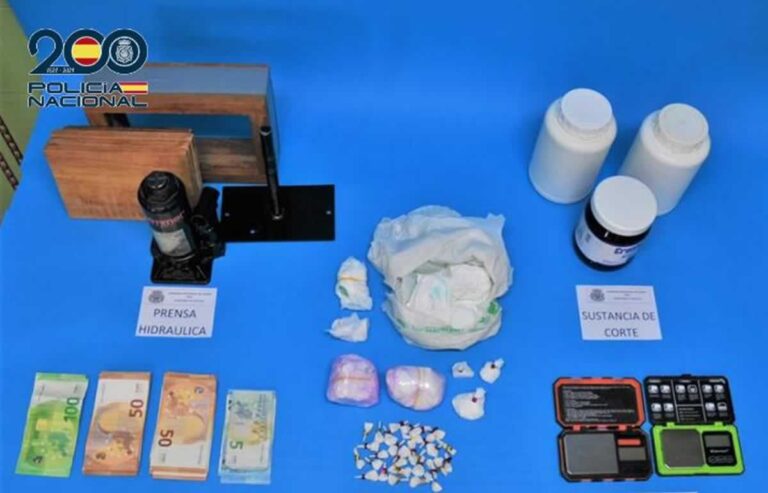 Desarticulado un grupo criminal dedicado al tráfico de cocaína en Ciudad Real