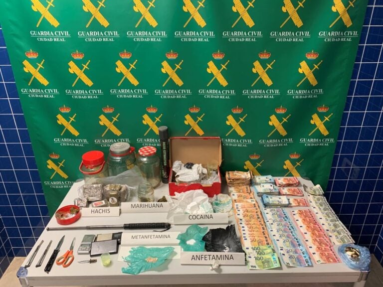 El incendio en un edificio de Tomelloso termina con un detenido por tráfico de drogas