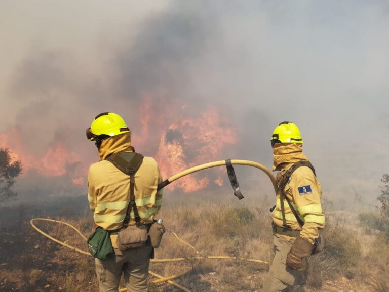 Servicios mínimos del 100 % en extinción de incendios ante la huelga de este miércoles
