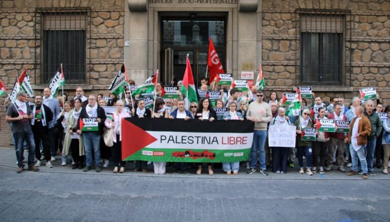 Trabajadores en C-LM pide que la paz para el pueblo palestino sea «justa» y «permanente»