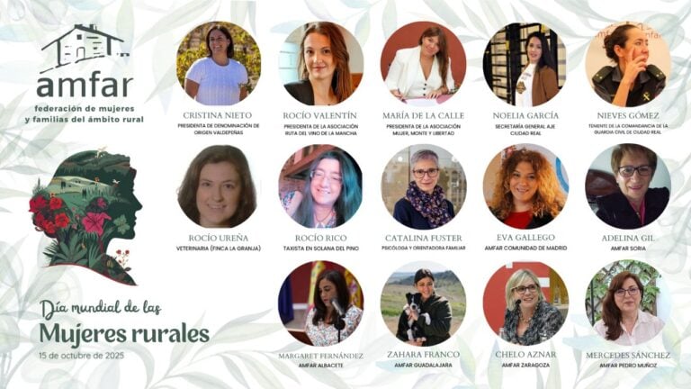 AMFAR visibiliza la renovación del campo con 14 mujeres referentes en el Día de las Mujeres Rurales