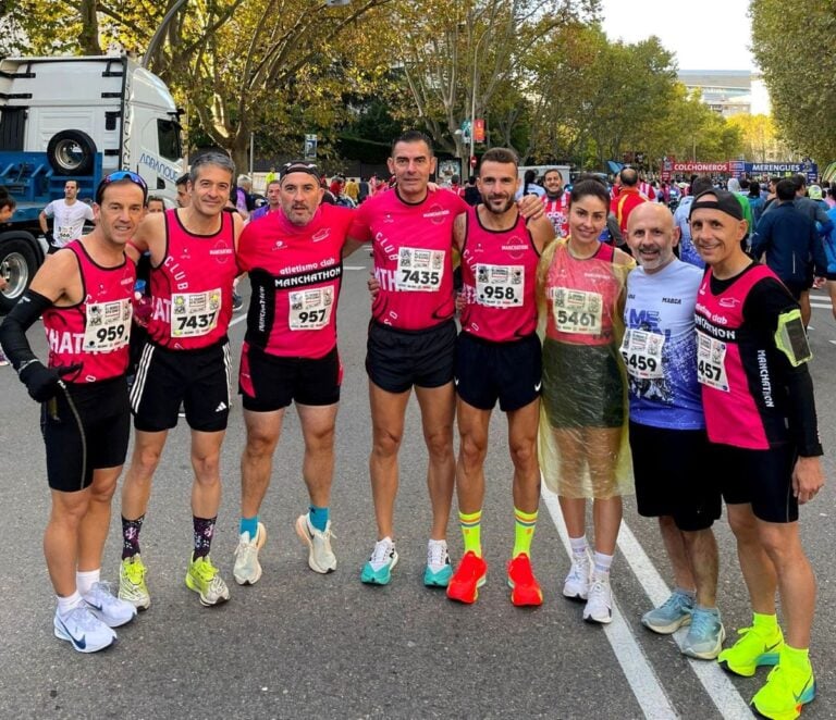Gran actuación del A.C. Manchathon en “El Derbi de las Aficiones” 10K de Madrid
