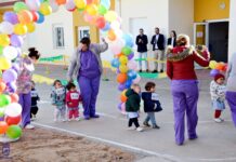 Alumnos de la EI Lorencete de Tomelloso «corren» por los derechos de la infancia y por la leucemia infantil