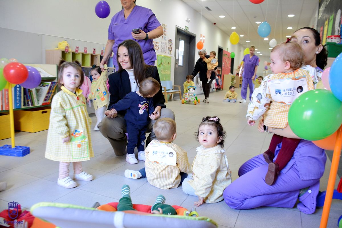 Alumnos de la EI Lorencete de Tomelloso "corren" por los derechos de la infancia y por la leucemia infantil