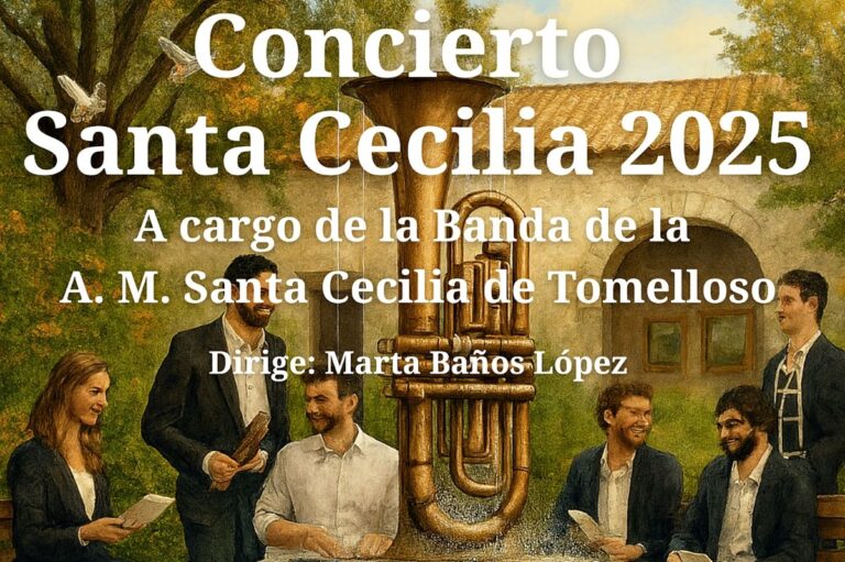 La Asociación Musical Santa Cecilia de Tomelloso celebra su concierto más especial este viernes 21
