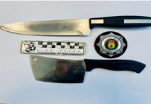 Detenido tras huir de la policía de Tomelloso con un hacha en la mano