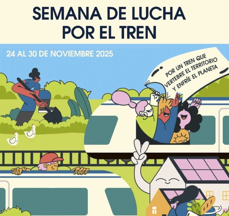 Nueva concentración este domingo para pedir el tren en Tomelloso y Argamasilla de Alba