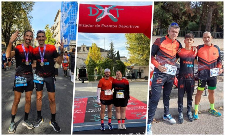 Los Pieles Run de Tomelloso firman un fin de semana grandioso participando en tres pruebas en distintas provincias