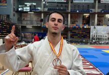Tomelloso suma un bronce en el Campeonato de España de Judo con Samuel Pradillos
