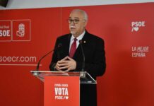 Nieva asegura que “con el PSOE, los mayores de Ciudad Real tienen sus pensiones garantizadas”