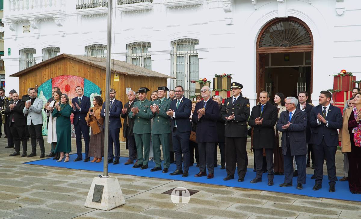 Tomelloso celebra el 47.º aniversario de la Constitución con una lectura institucional centrada en la salud