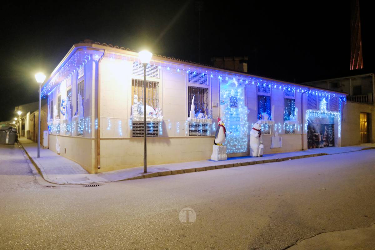 Tomelloso se ilumina en Navidad: acompáñanos en este recorrido por las fachadas decoradas de concurso