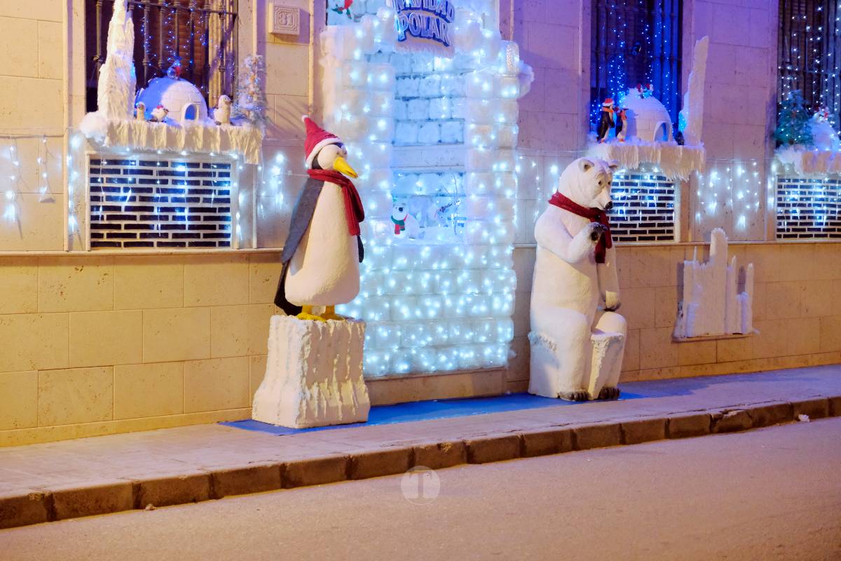 Tomelloso se ilumina en Navidad: acompáñanos en este recorrido por las fachadas decoradas de concurso