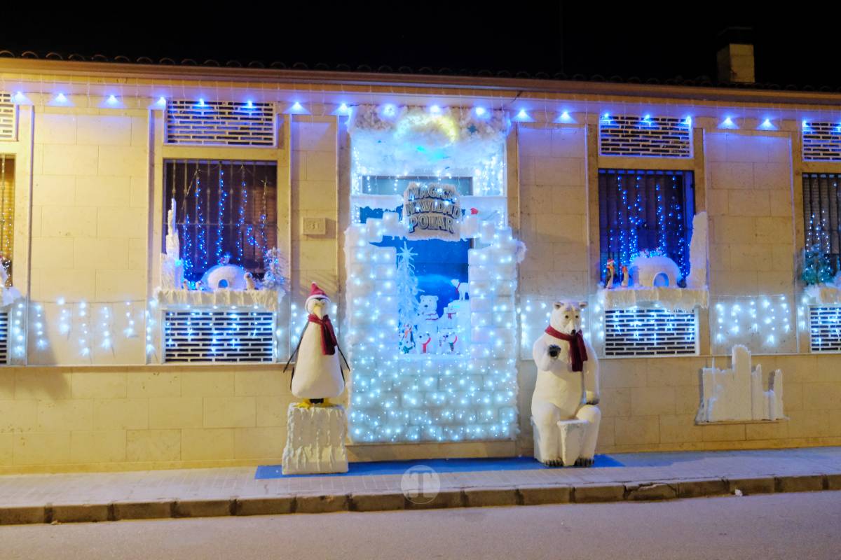 Tomelloso se ilumina en Navidad: acompáñanos en este recorrido por las fachadas decoradas de concurso