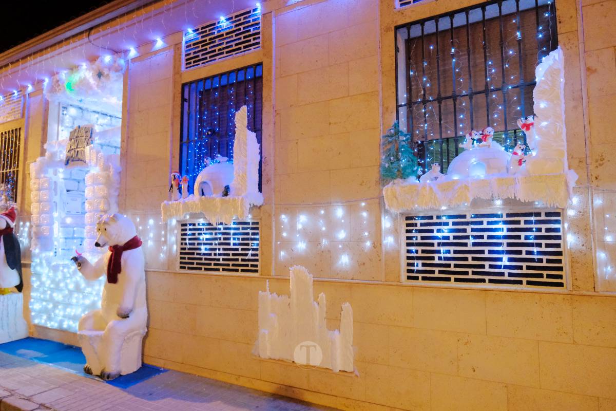 Tomelloso se ilumina en Navidad: acompáñanos en este recorrido por las fachadas decoradas de concurso