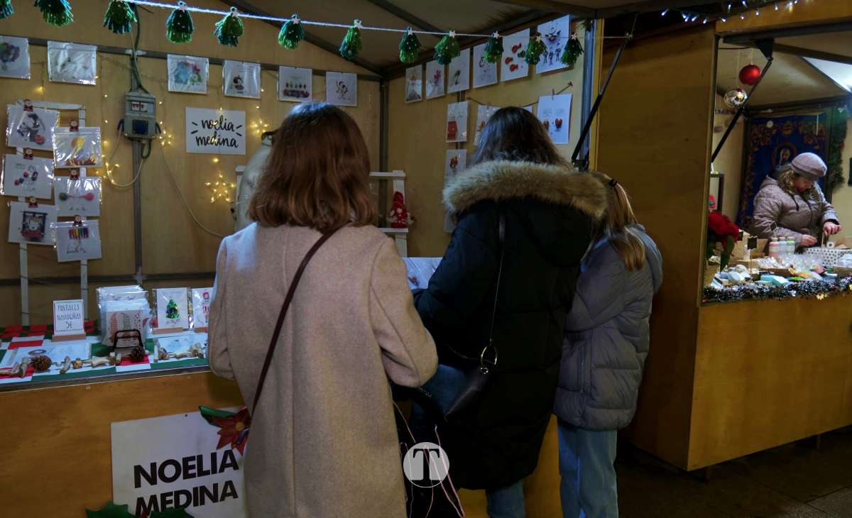 A contrarreloj y con frío: Así viven comercios y vecinos de Tomelloso, las compras de última hora