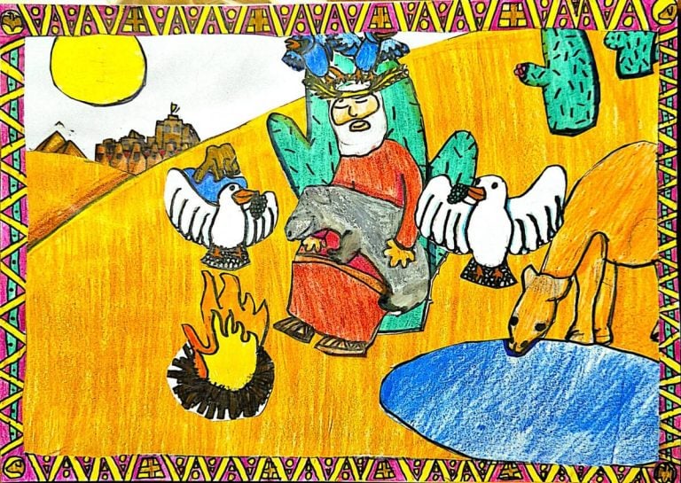 El Concurso Escolar de Dibujo de San Antón reconoce la creatividad de los más pequeños