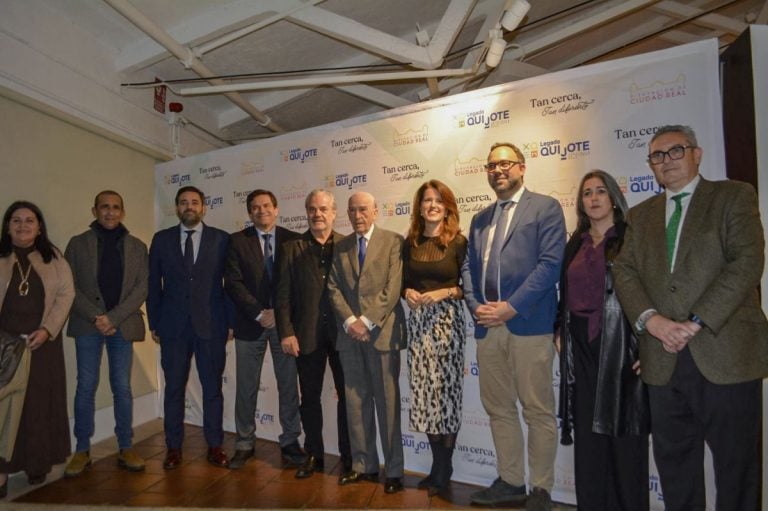 Miguel Ángel Valverde alude en Tomelloso al espíritu emprendedor en el primer acto volante de “Legado Quijote”