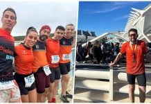 Los Pieles Run brillan en el III Trail Pantano de Peñarroya y suman un nuevo finisher en la Maratón de Valencia