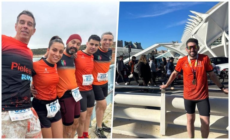 Los Pieles Run brillan en el III Trail Pantano de Peñarroya y suman un nuevo finisher en la Maratón de Valencia