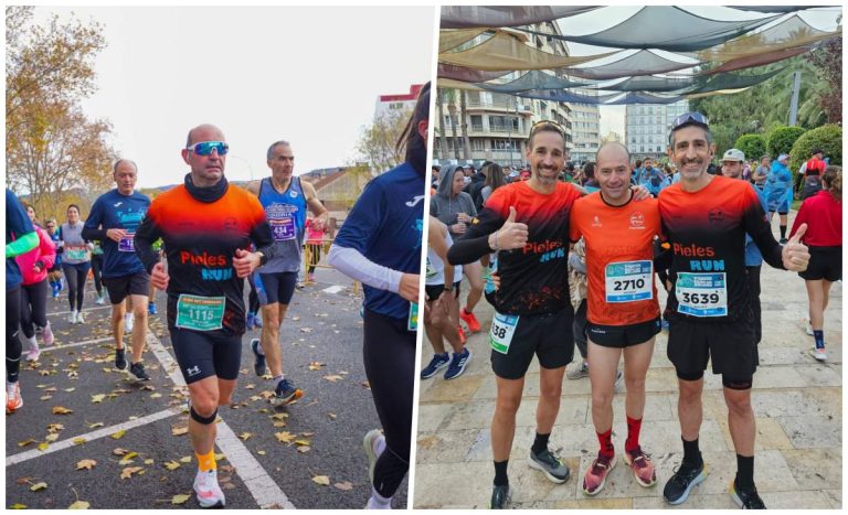 Los Pieles Run firman un fin de semana histórico en Guadalajara y en la I Maratón Internacional Elche–Alicante