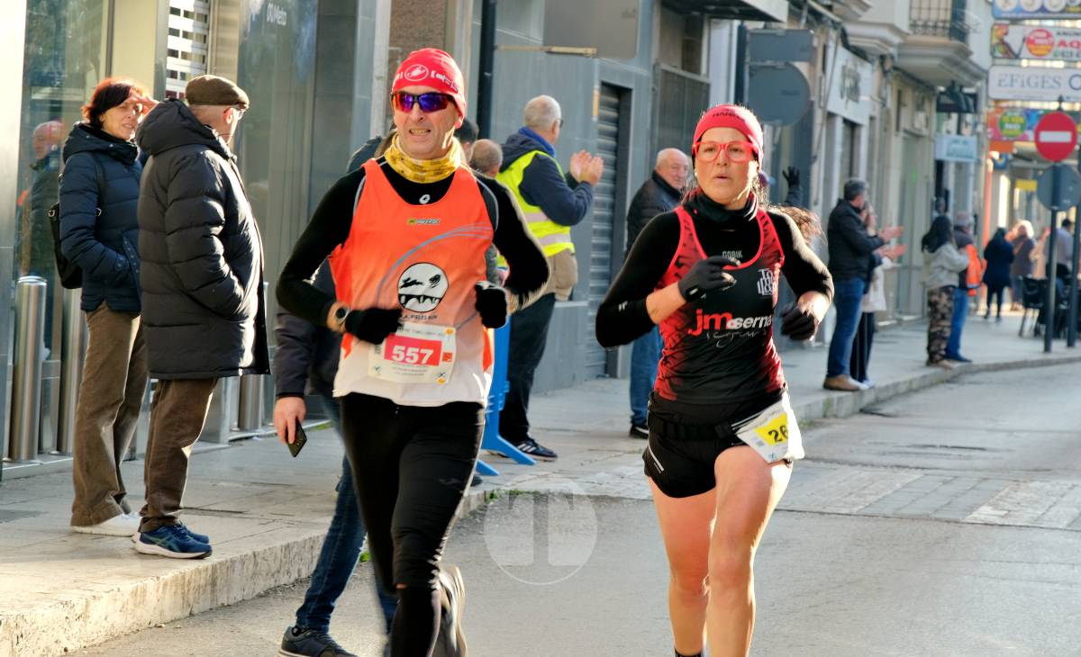 Carlos Martín e Irene Ruiz conquistan la V San Silvestre Tomellosera