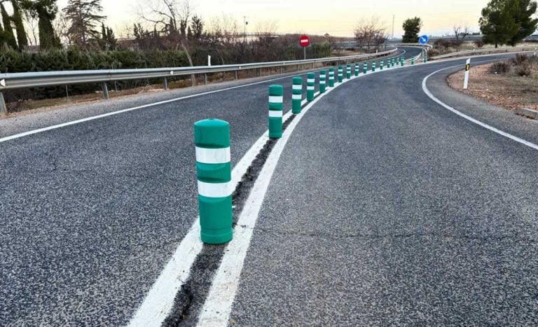 El Ministerio de Transportes mejora la seguridad vial en un enlace de la A-43 próximo a Tomelloso