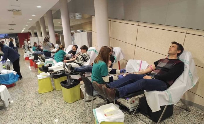 donantes de sangre en Hospital Tomelloso