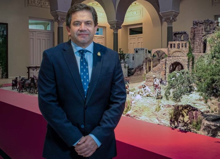 Valverde subraya en su mensaje de Navidad el compromiso de la Diputación:  los más vulnerables, la despoblación y la mejora de las comunicaciones