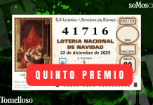 El 41.716, dotado con 60.000 euros en la Lotería de Navidad, cae en Toledo
