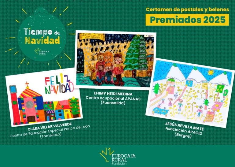 «La Navidad en los pueblos» inspira las obras ganadoras del certamen de Fundación Eurocaja Rural
