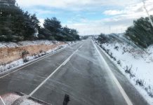 La nieve causa 16 incidencias durante la noche en Castilla-La Mancha