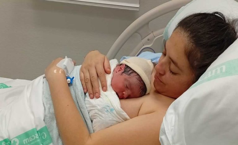 Ángel Gael, el primer bebé nacido en Tomelloso en 2026