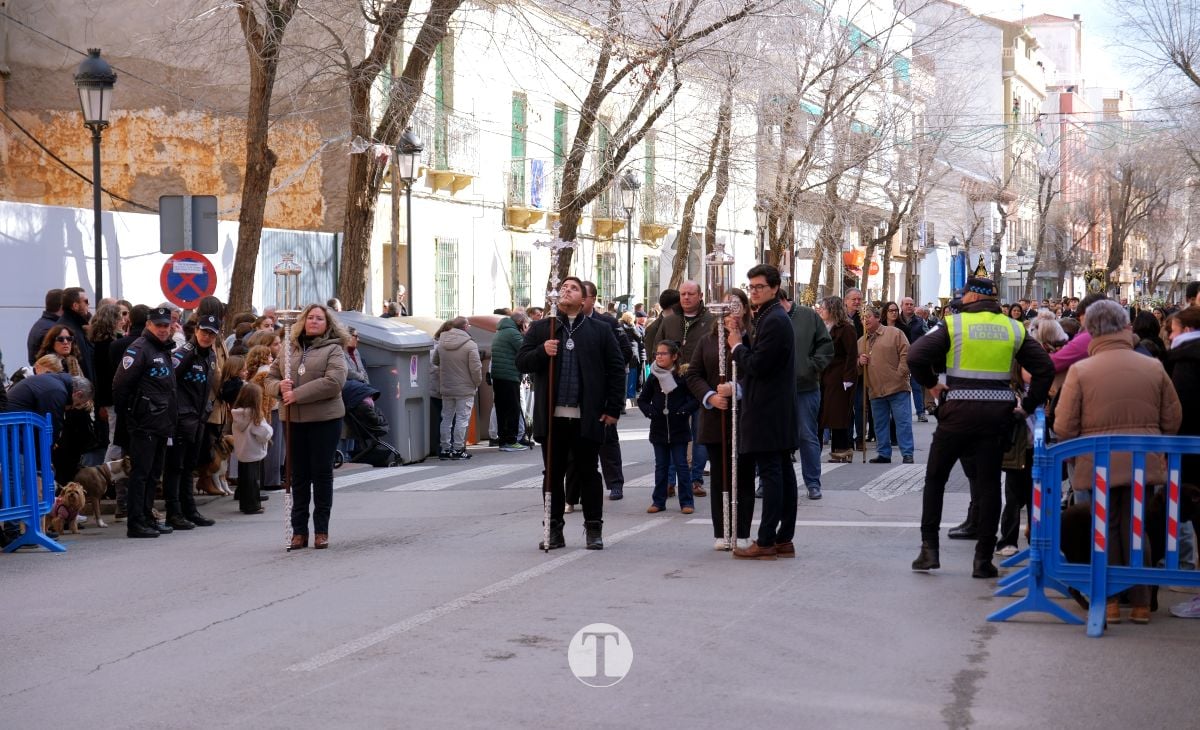 Tomelloso mantiene viva la tradición de San Antón con la bendición de animales y gran participación vecinal