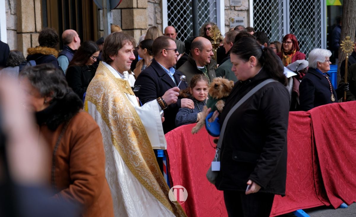 Tomelloso mantiene viva la tradición de San Antón con la bendición de animales y gran participación vecinal
