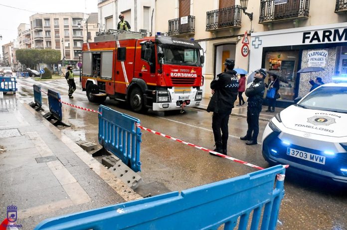 Incidencias por viento en Tomelloso